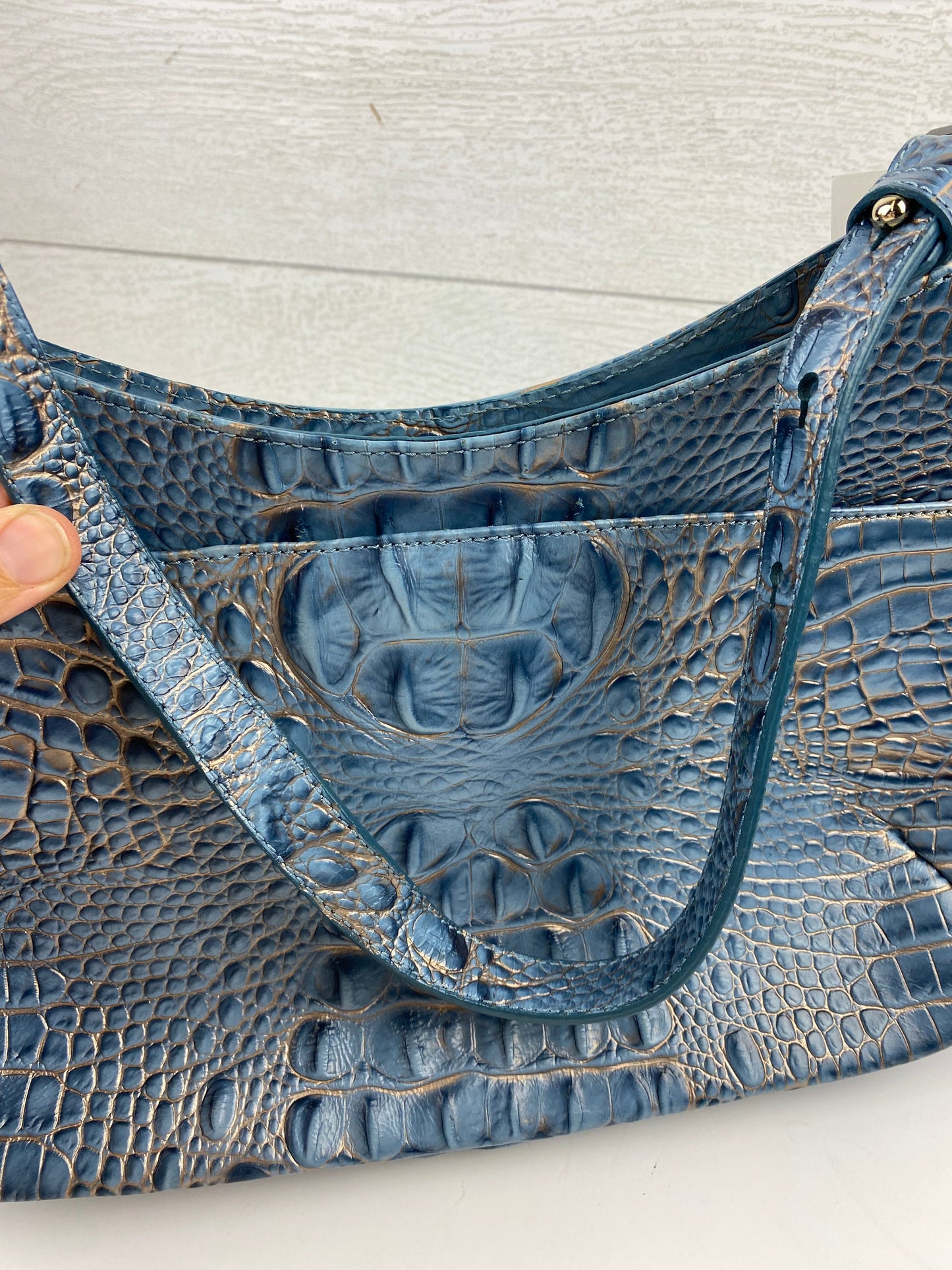 Handbag Designer By Brahmin, Size: Medium