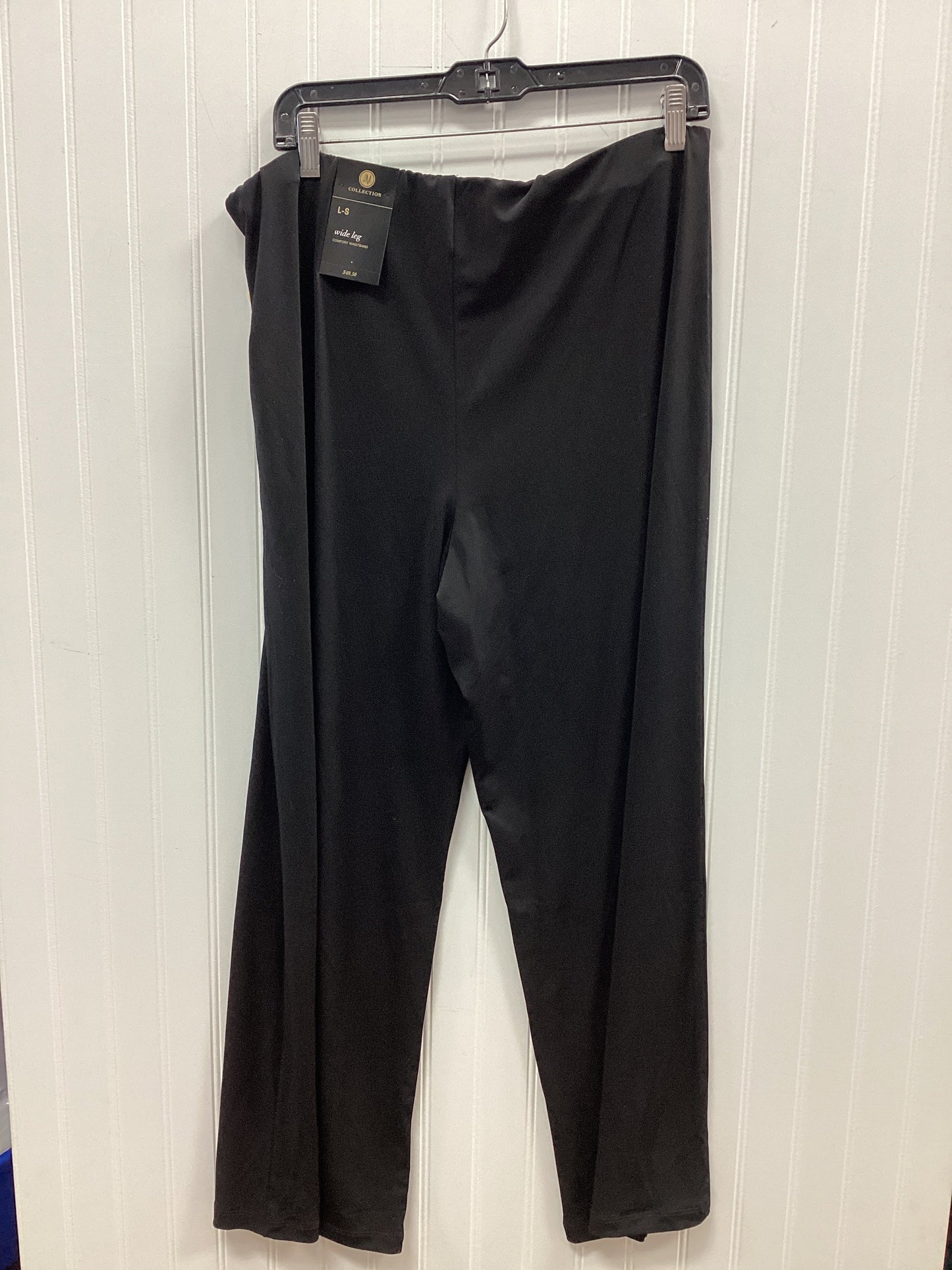 Pants Lounge By Jm Collections In Black, Size:L
