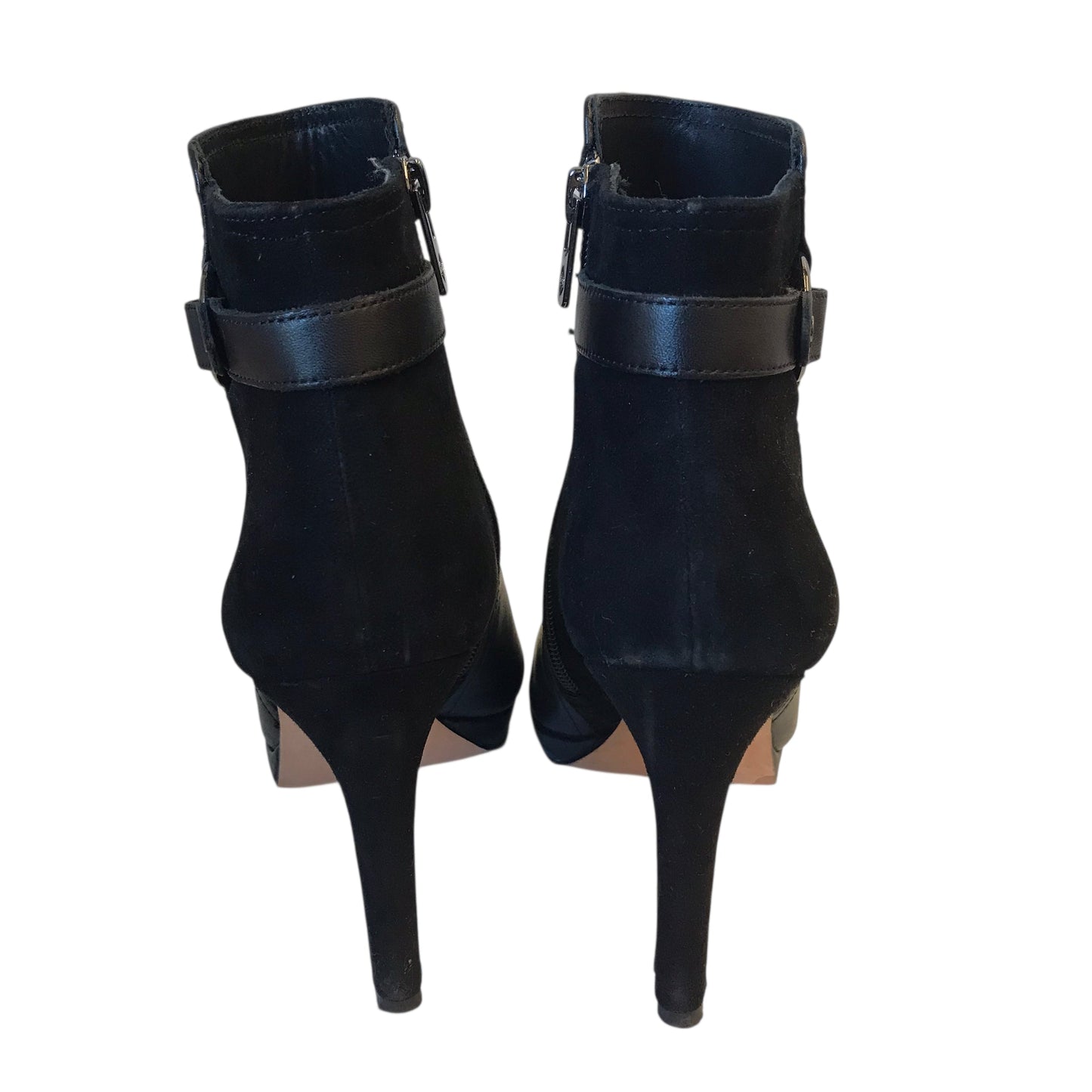 Boots Ankle Heels By Antonio Melani In Black, Size:6.5