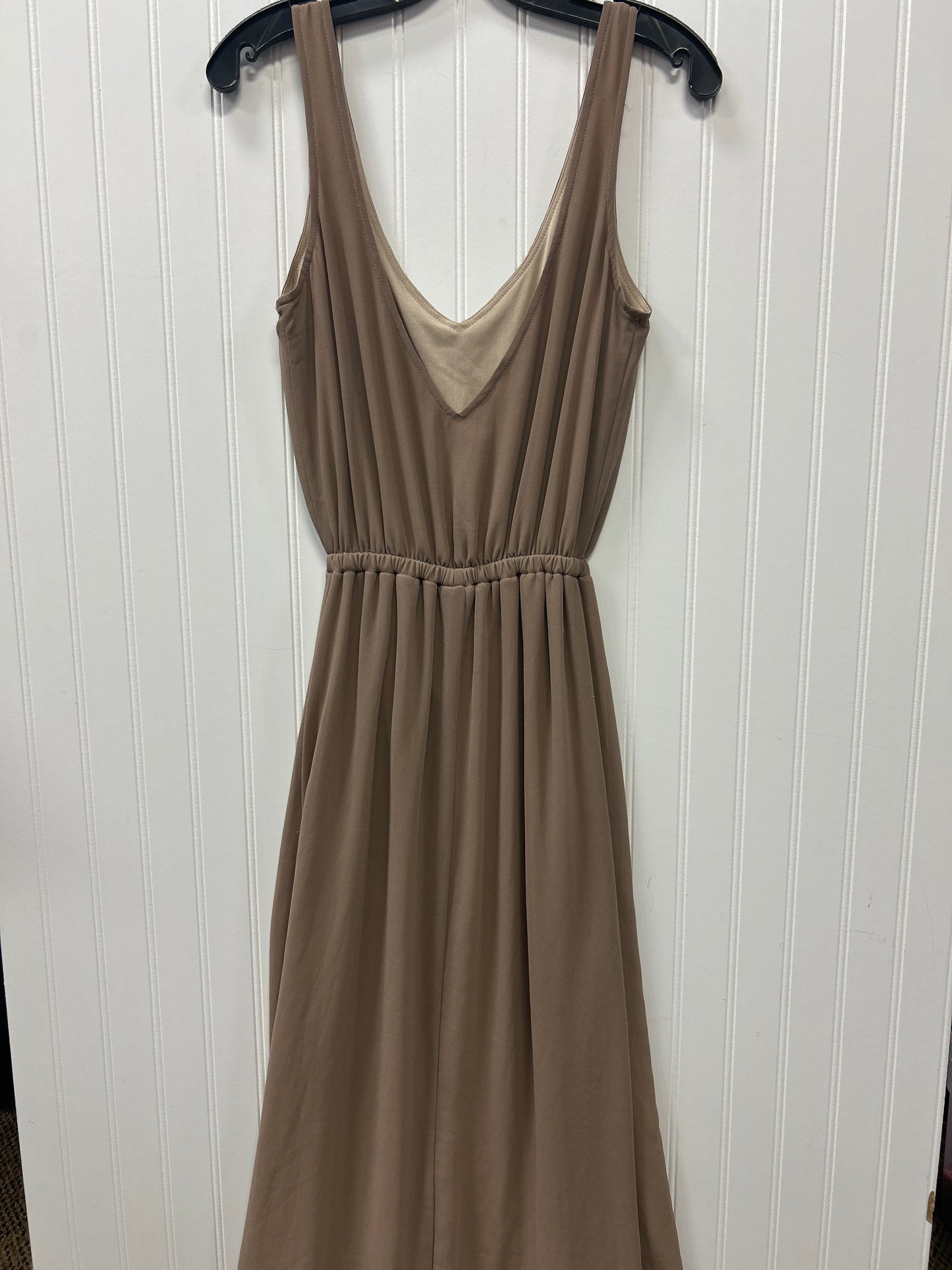Dress Casual Maxi By Mumu In Tan, Size:Xs