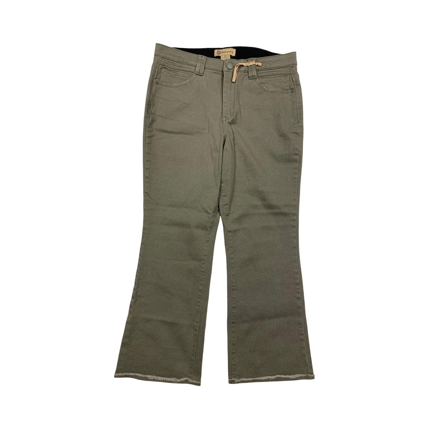 Pants Wide Leg By Democracy In Green, Size:12