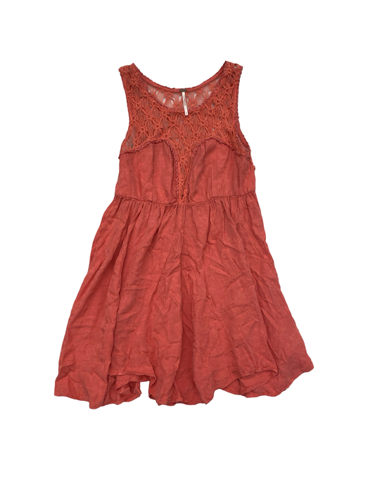 Dress Casual Short By Free People In Orange, Size:S