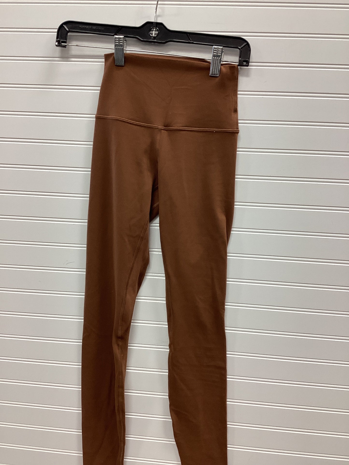 Athletic Leggings By Lululemon In Brown, Size:2