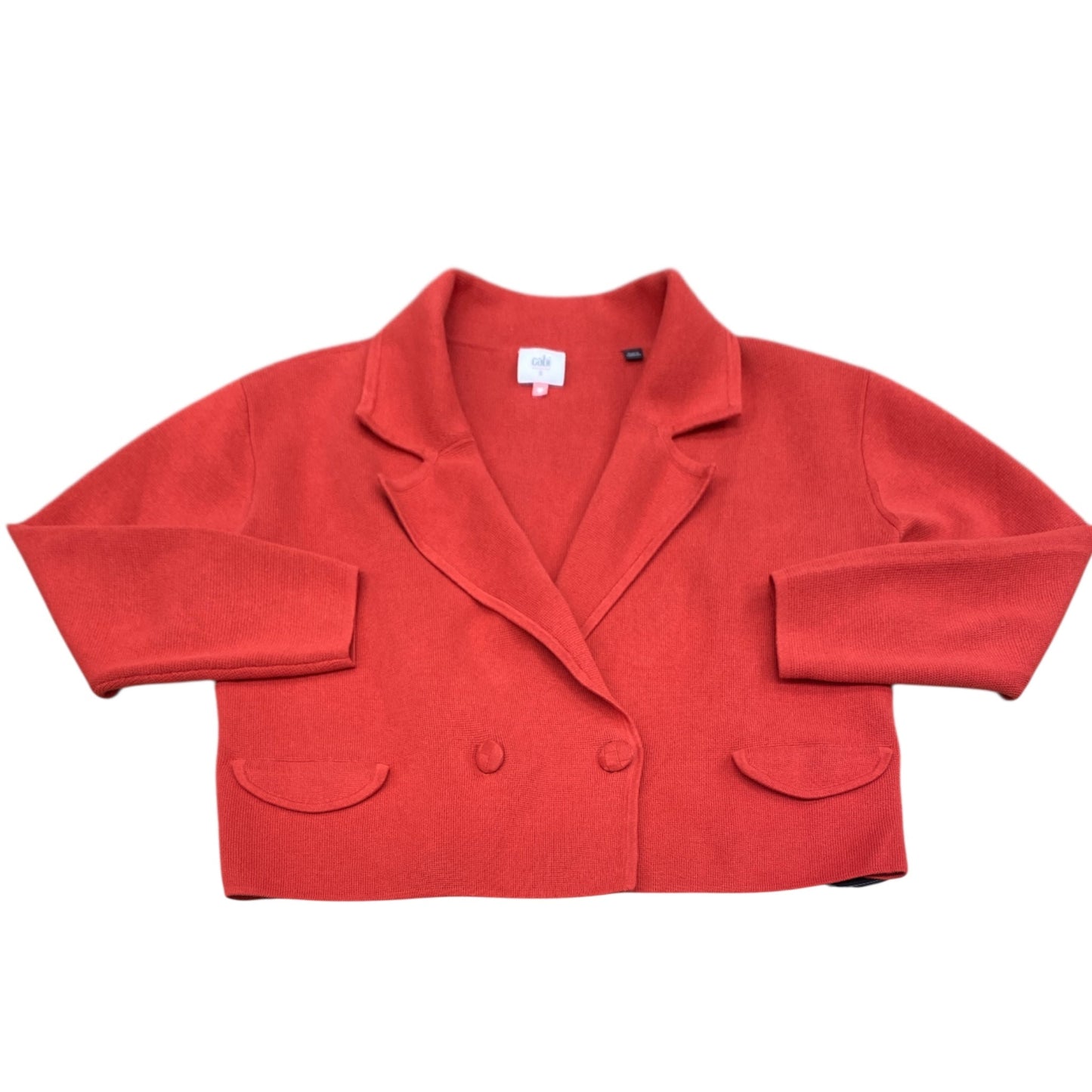Blazer By Cabi In Orange & Red, Size:S