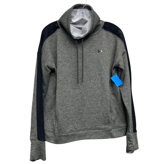 Athletic Top Ls Crewneck By Under Armour In Grey, Size:M