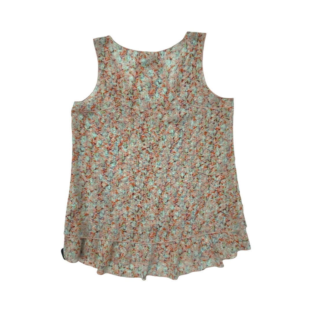 Top Sleeveless By Cabi In Multi, Size:M