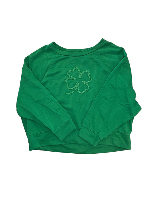 Sweatshirt Crewneck By Loft In Green, Size:Xl