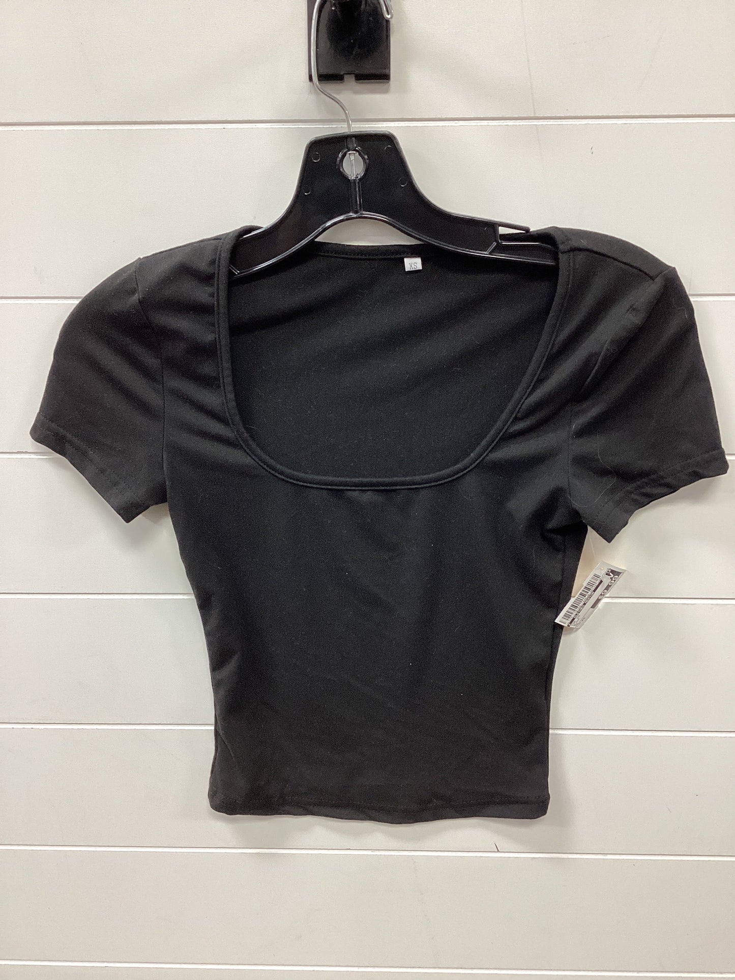 Top Ss By Clothes Mentor In Black, Size:Xs