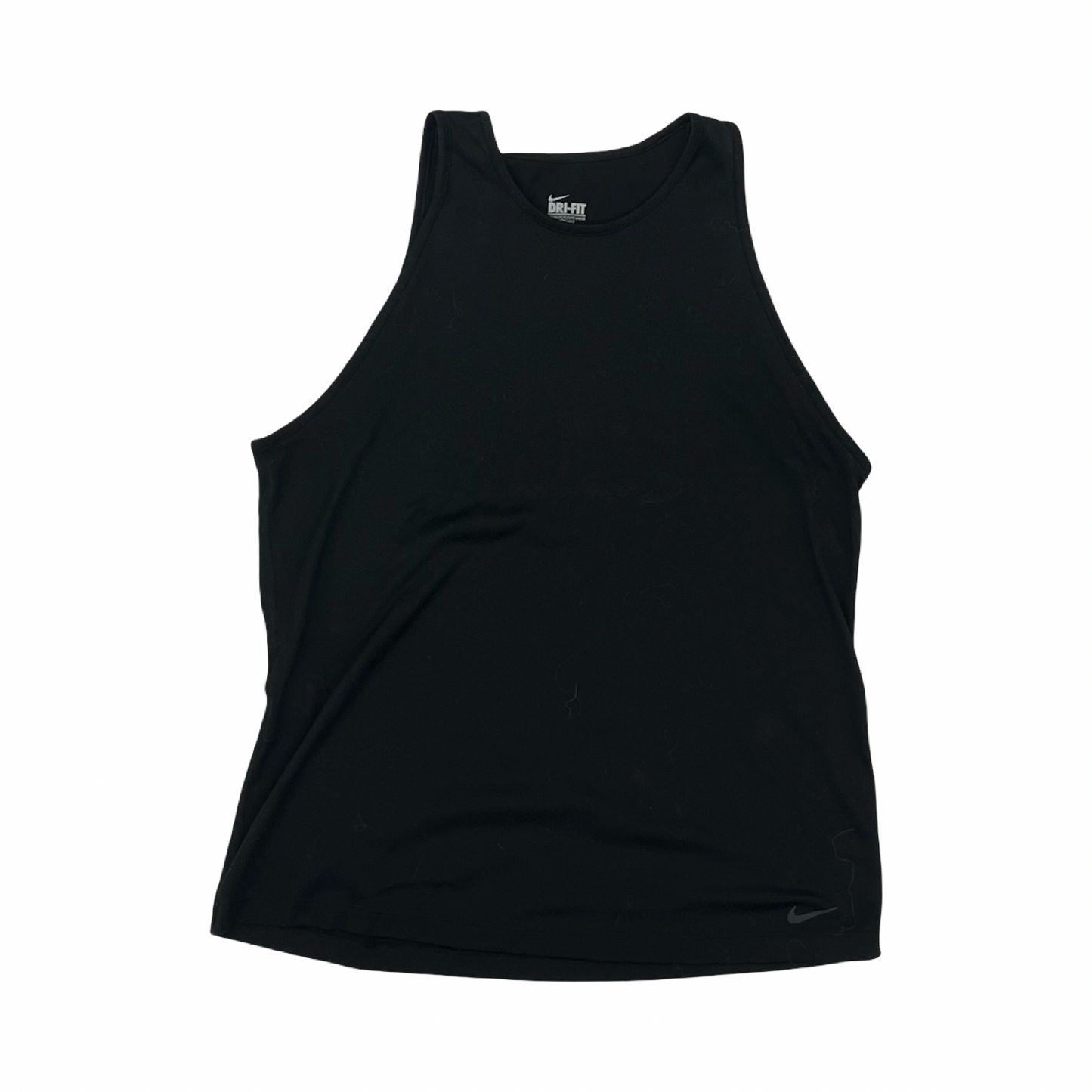Athletic Tank Top By Nike Apparel In Black, Size:M