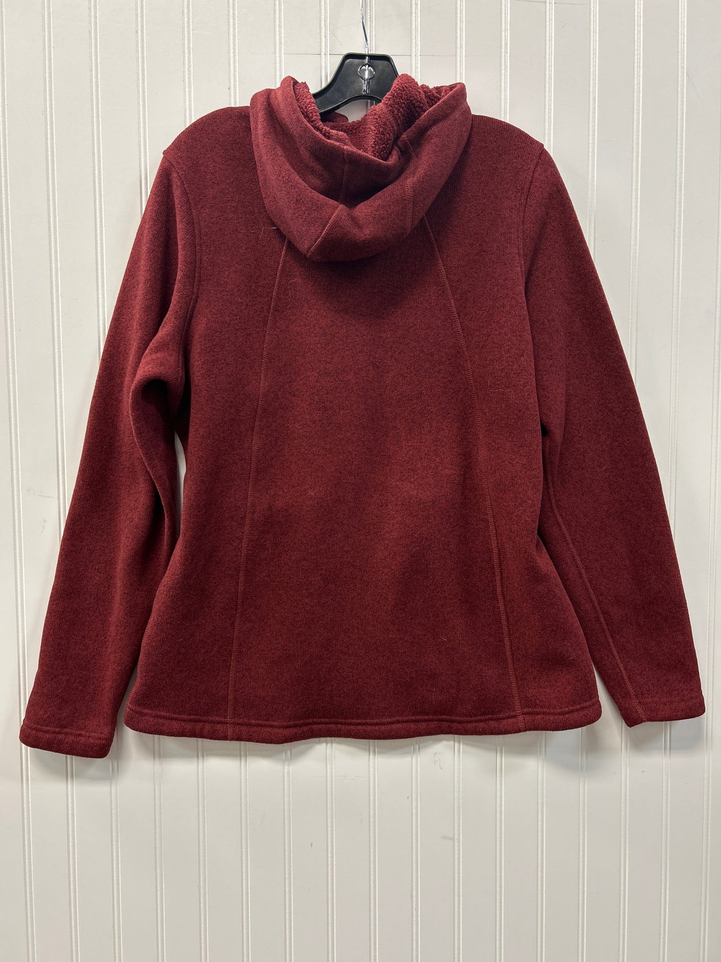 Jacket Fleece By The North Face In Red, Size:Xl