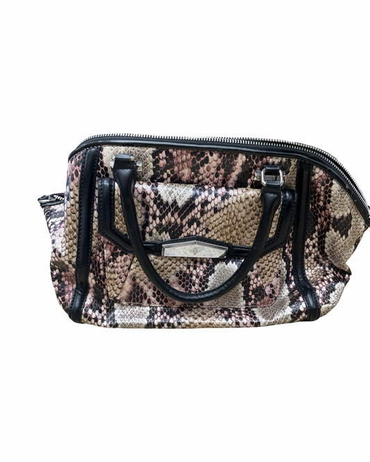 Crossbody By Simply Vera In Snakeskin Print, Size:Medium