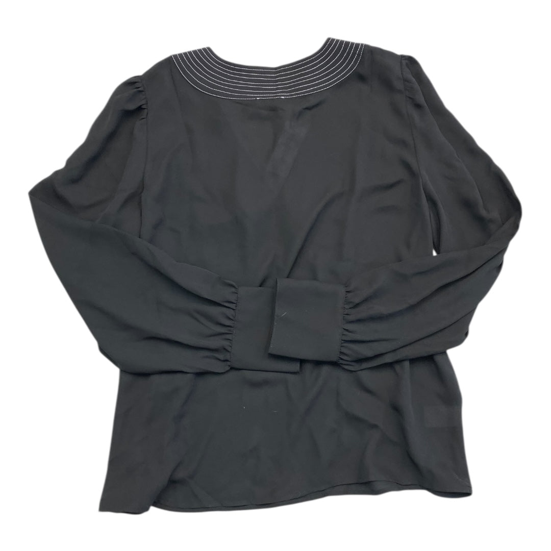 Top Ls By Ann Taylor In Black, Size:M