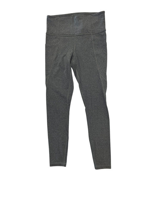 Athletic Leggings By Athleta In Grey, Size:S