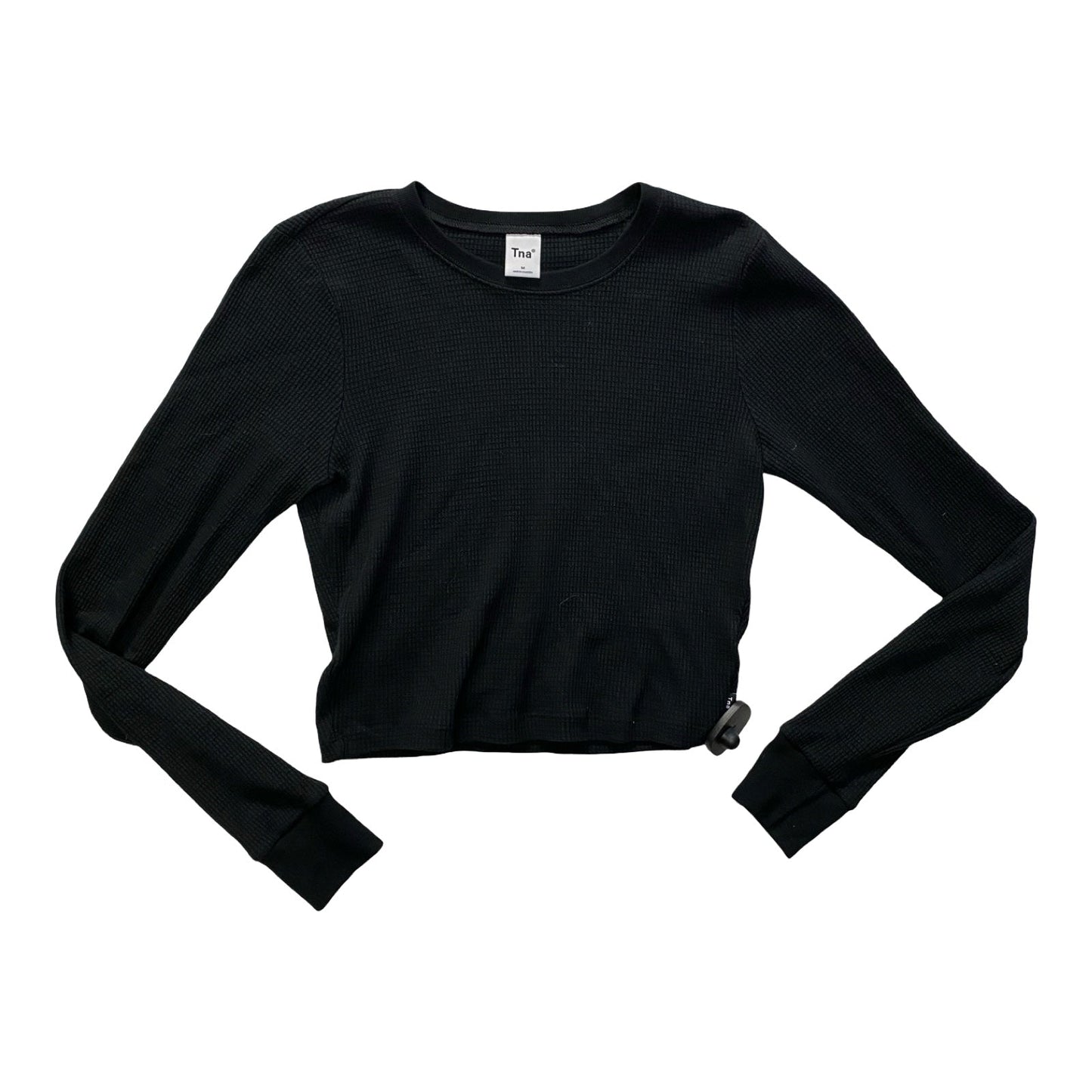 Top Ls Basic By Tna In Black, Size:M
