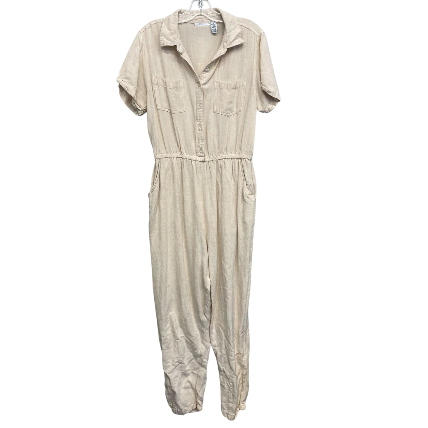 Jumpsuit By Sincerely Jules In Beige, Size:L
