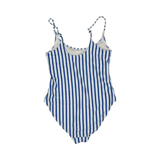 Swimsuit By Old Navy In Blue & White, Size:L