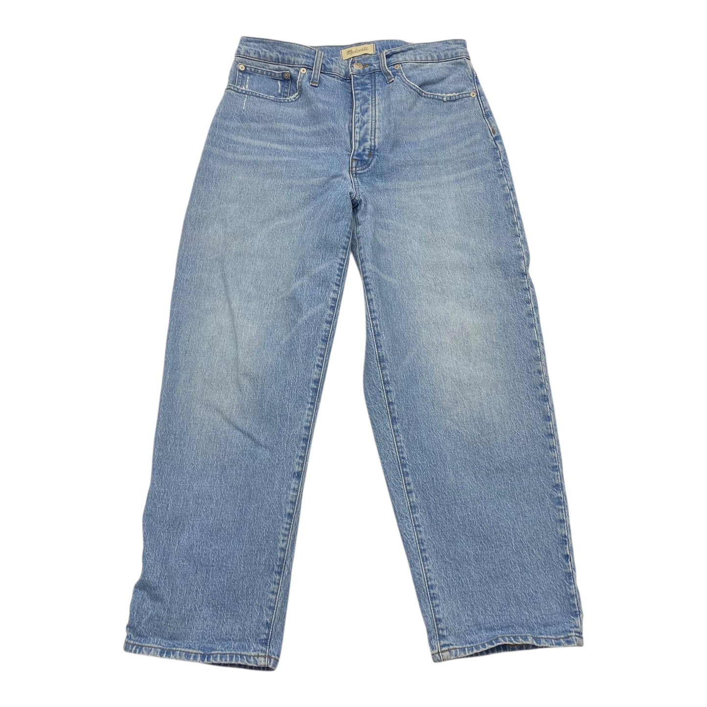 Jeans Straight By Madewell In Blue Denim, Size:8