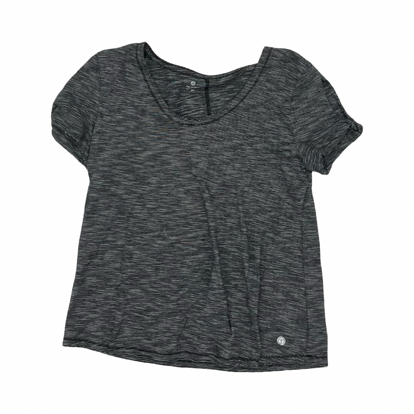 Athletic Top Ss By Talbots In Grey, Size:M