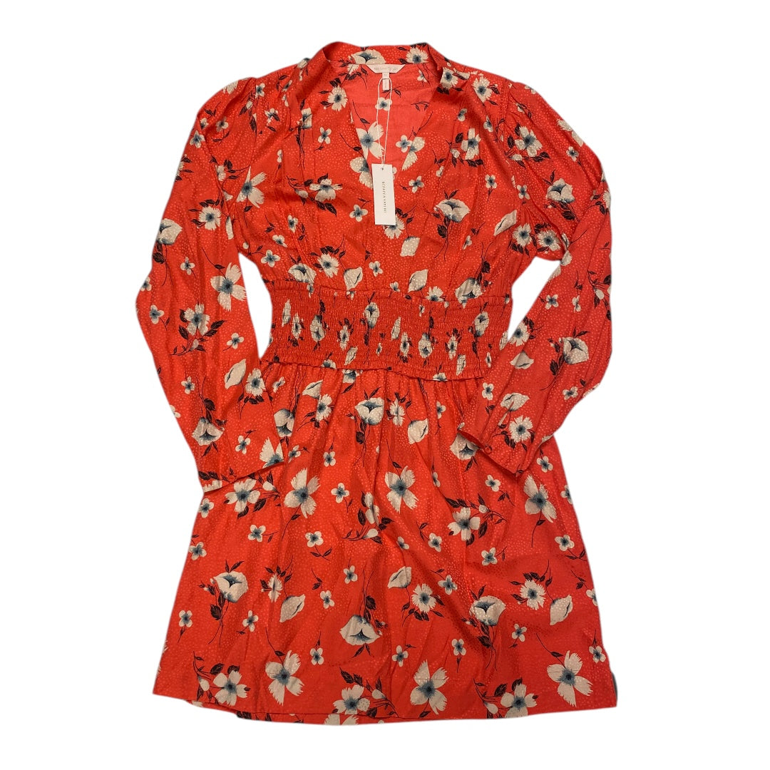 Dress Party Midi By Rebecca Taylor In Red, Size:14