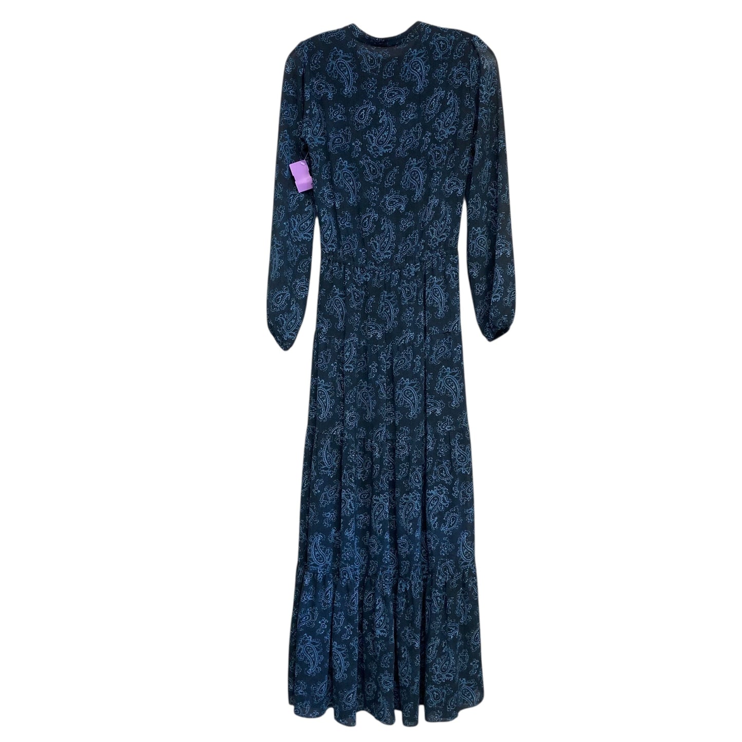 Dress Casual Maxi By Michael By Michael Kors In Blue, Size:Xs