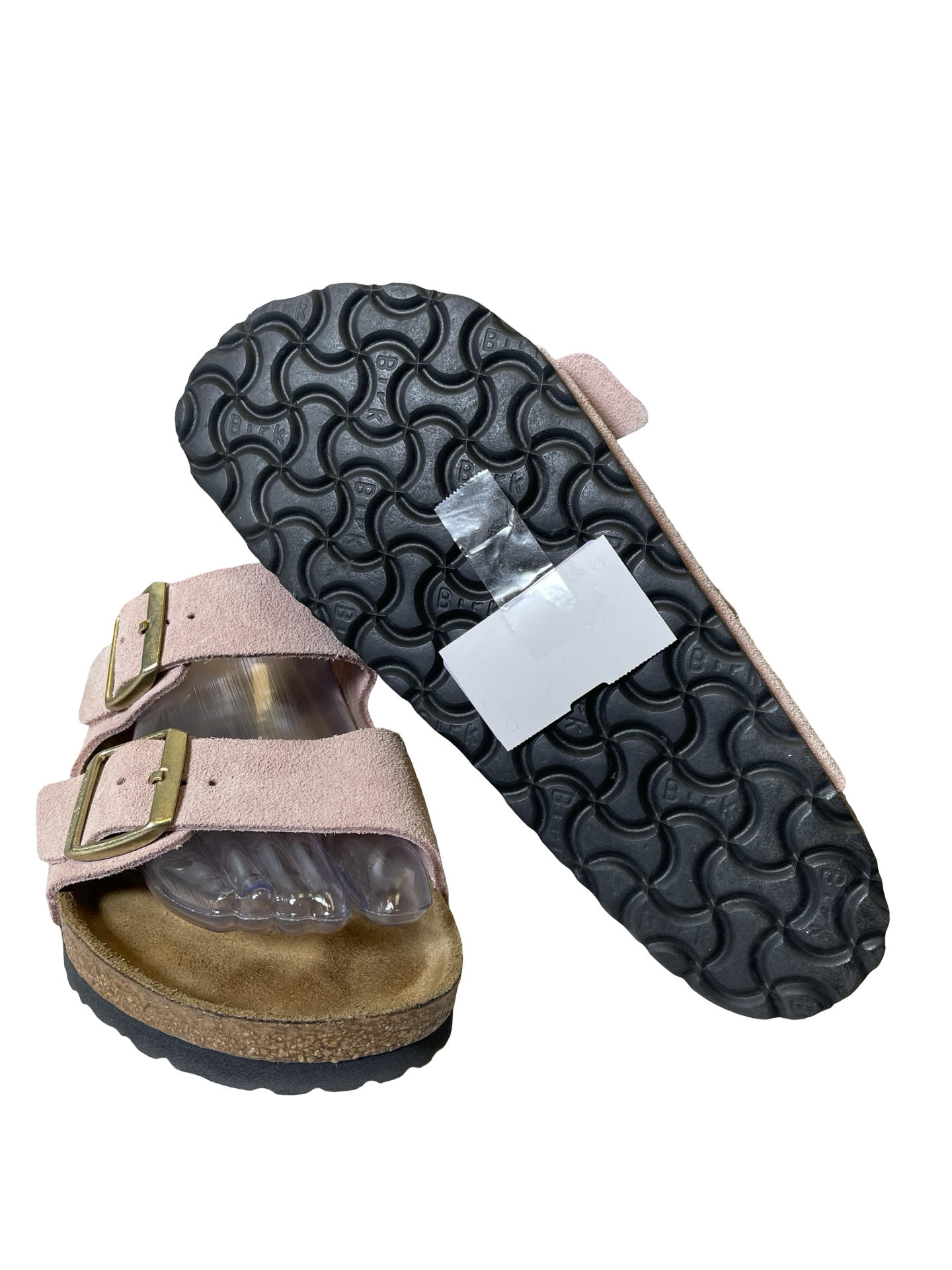 Sandals Flats By Birkenstock In Pink, Size: 7
