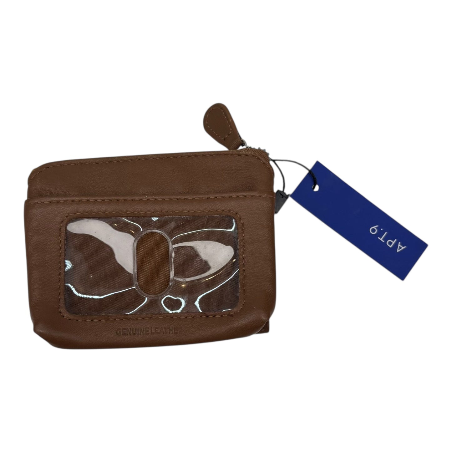 Wallet By Apt 9 In Brown, Size:Small