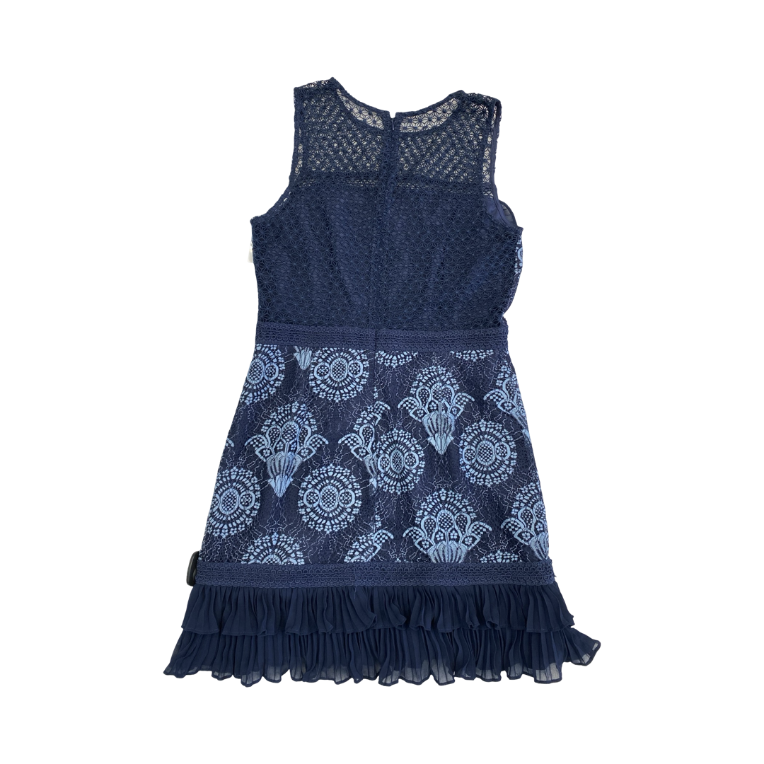 Dress Casual Short By Adelyn Rae In Blue, Size:M