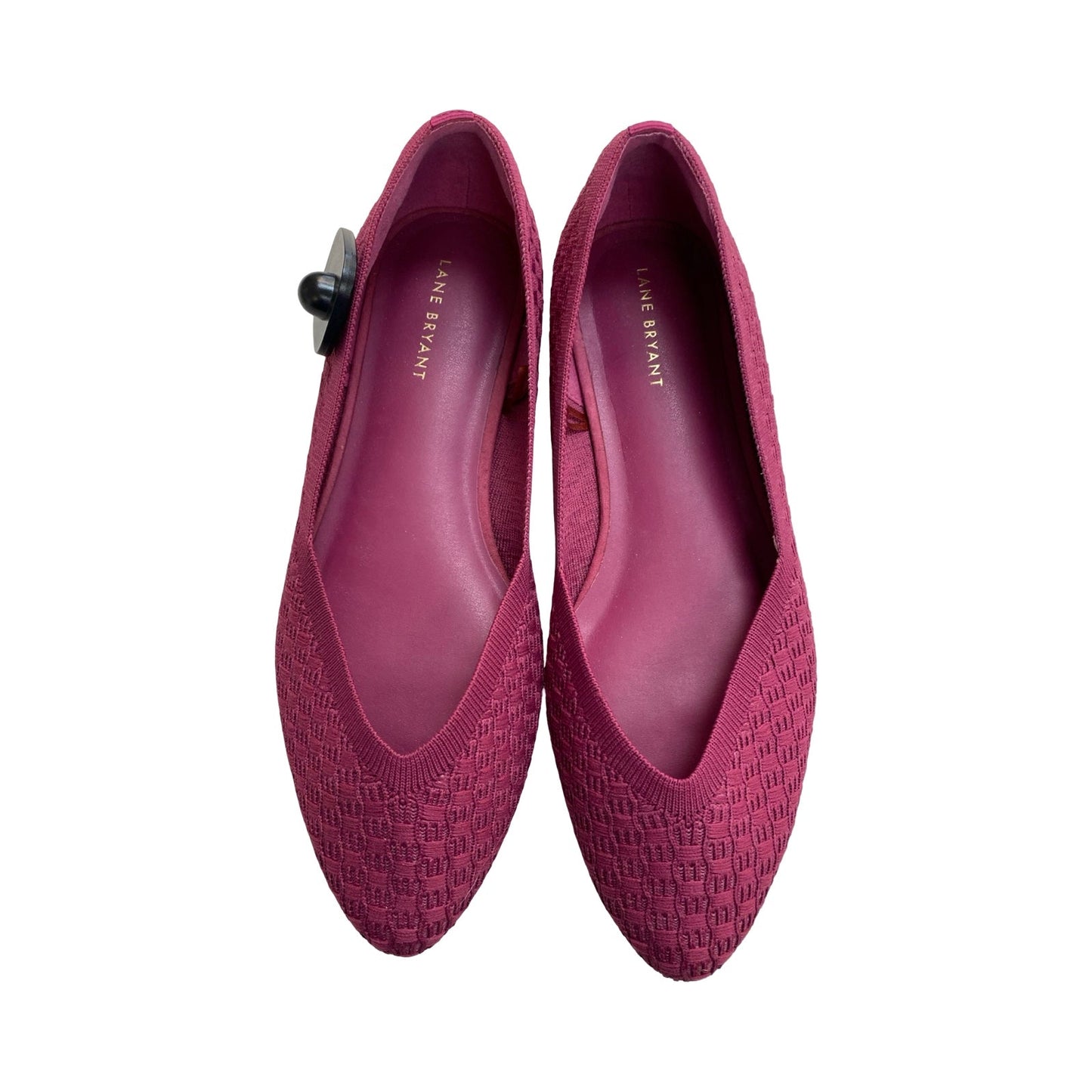 Shoes Flats By Lane Bryant In Pink, Size:12
