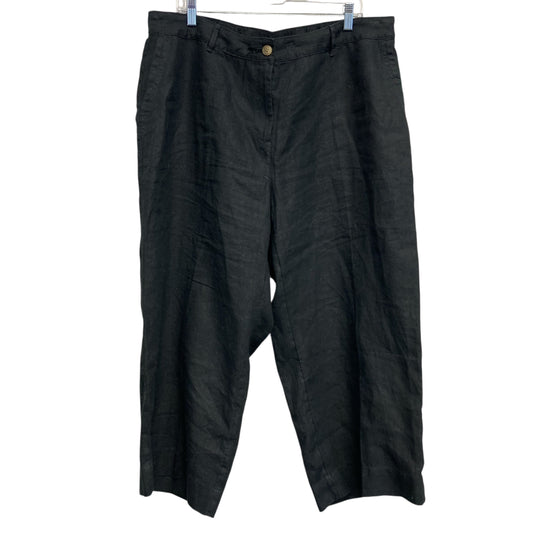 Capris By J. Jill In Black, Size:20