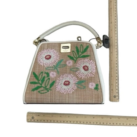 Handbag Designer By Kate Spade In Floral Print, Size:Medium
