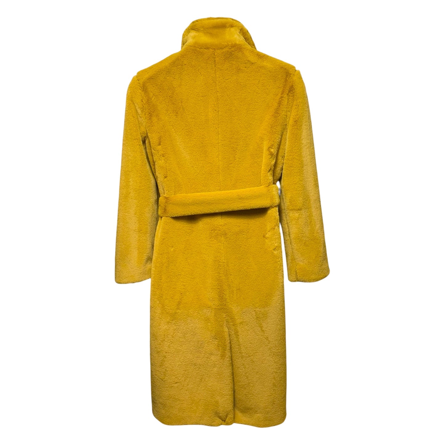 Sunny Faux Fur Coat By Hutch X Free People In Gold, Size: L