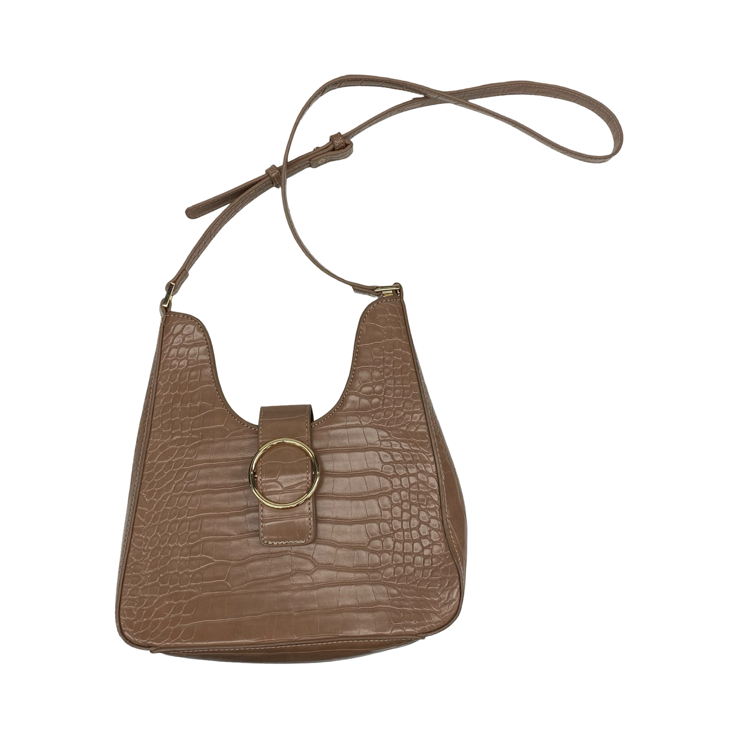 Handbag By Madison West In Tan, Size:Small
