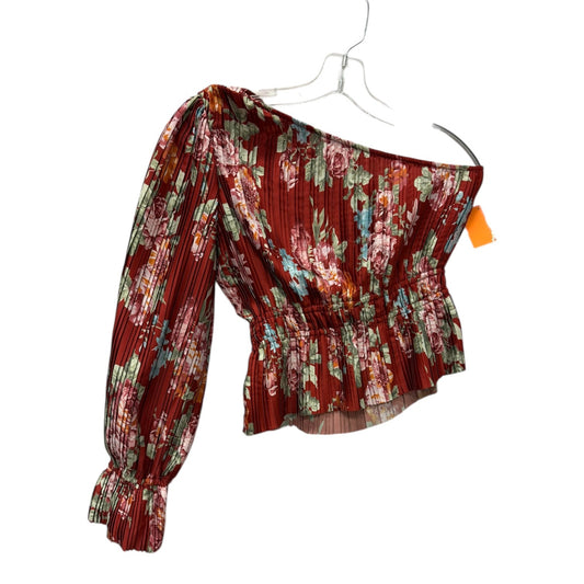 Top Ls By Wayf In Orange, Size:Xs