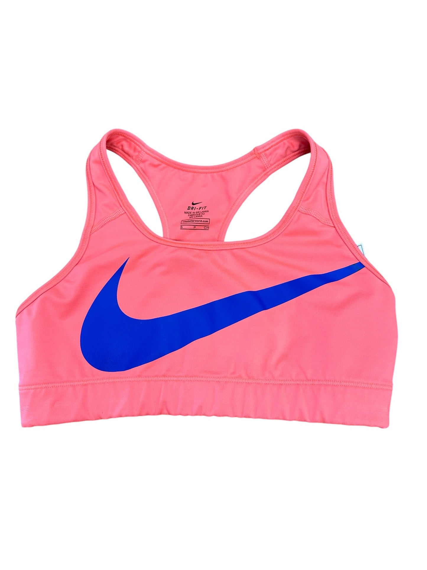 Athletic Bra By Nike In Orange, Size: S