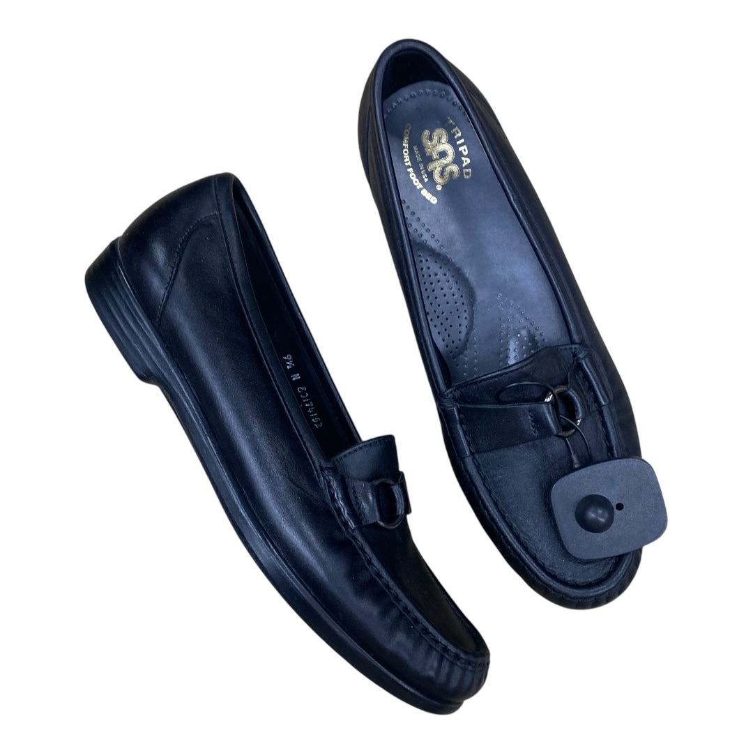 Shoes Flats By Sas In Black, Size:9.5