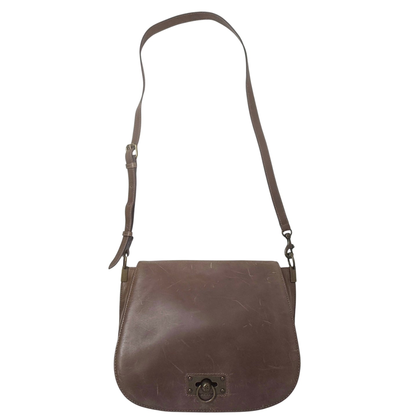 Farrah Flap Shoulder Bag Designer By Frye, Size: Medium