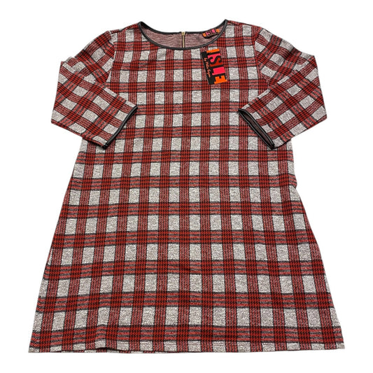 Dress Casual Short By Cmc In Grey & Red, Size:Xl