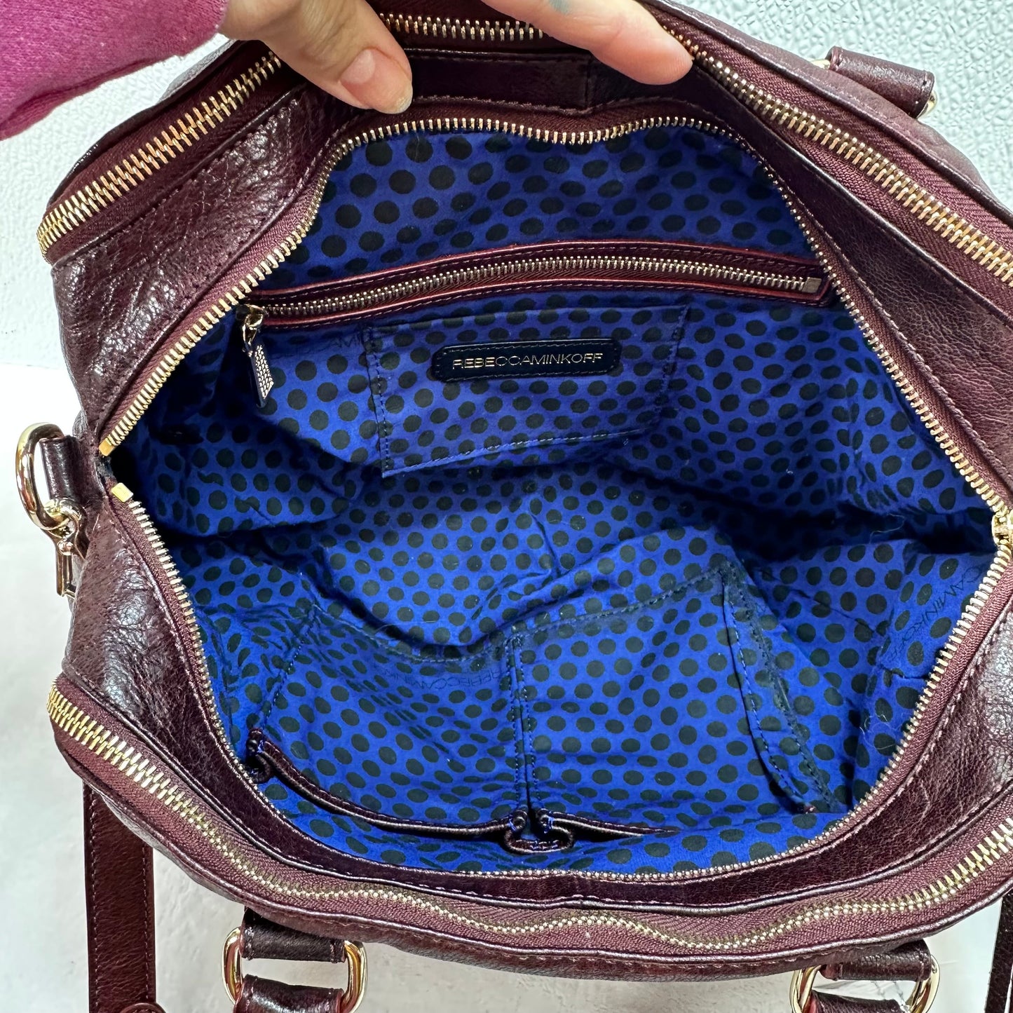 Handbag Designer By Rebecca Minkoff, Size: Large