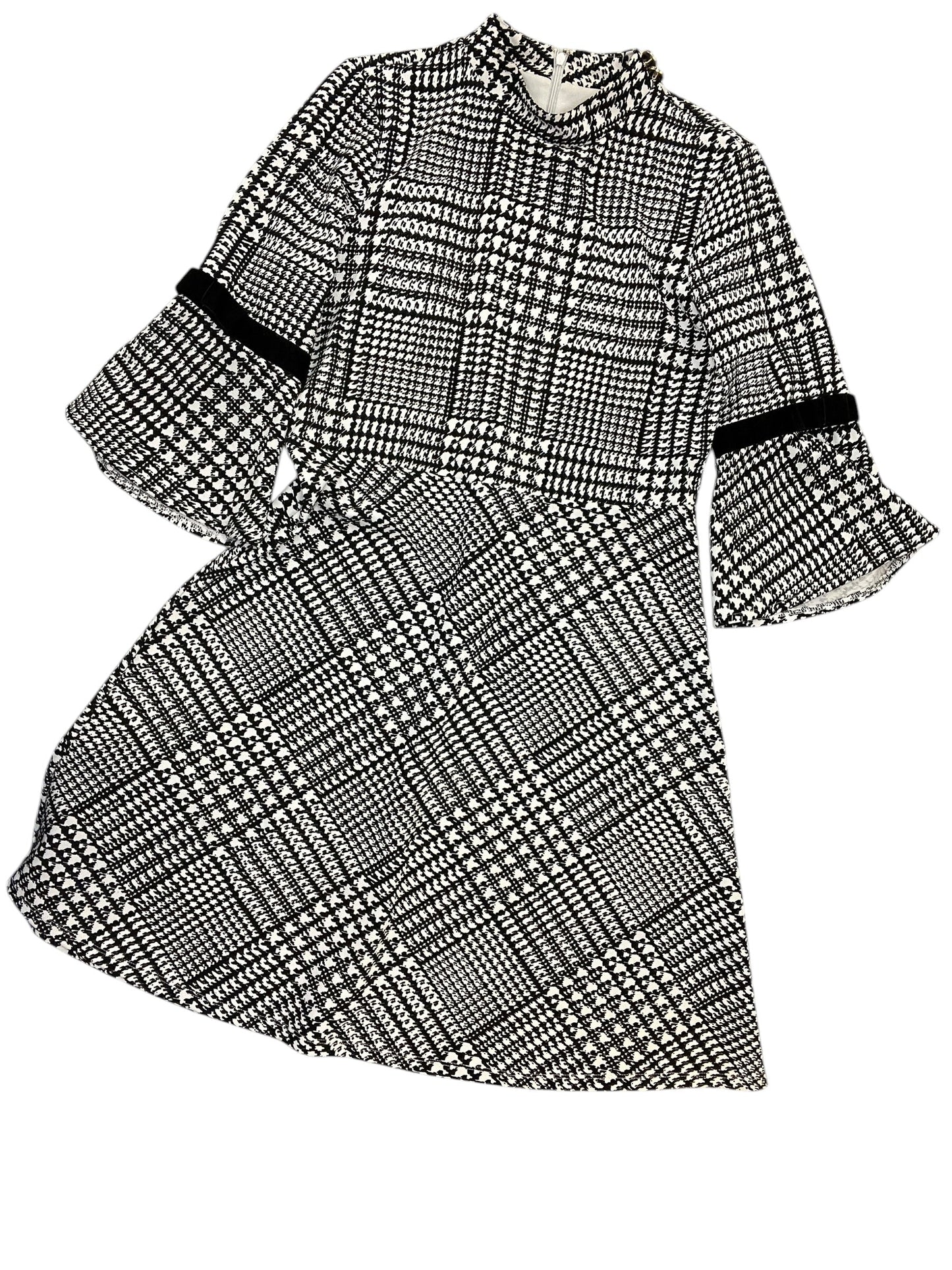 Dress Work By Ivanka Trump In Black & White, Size:M