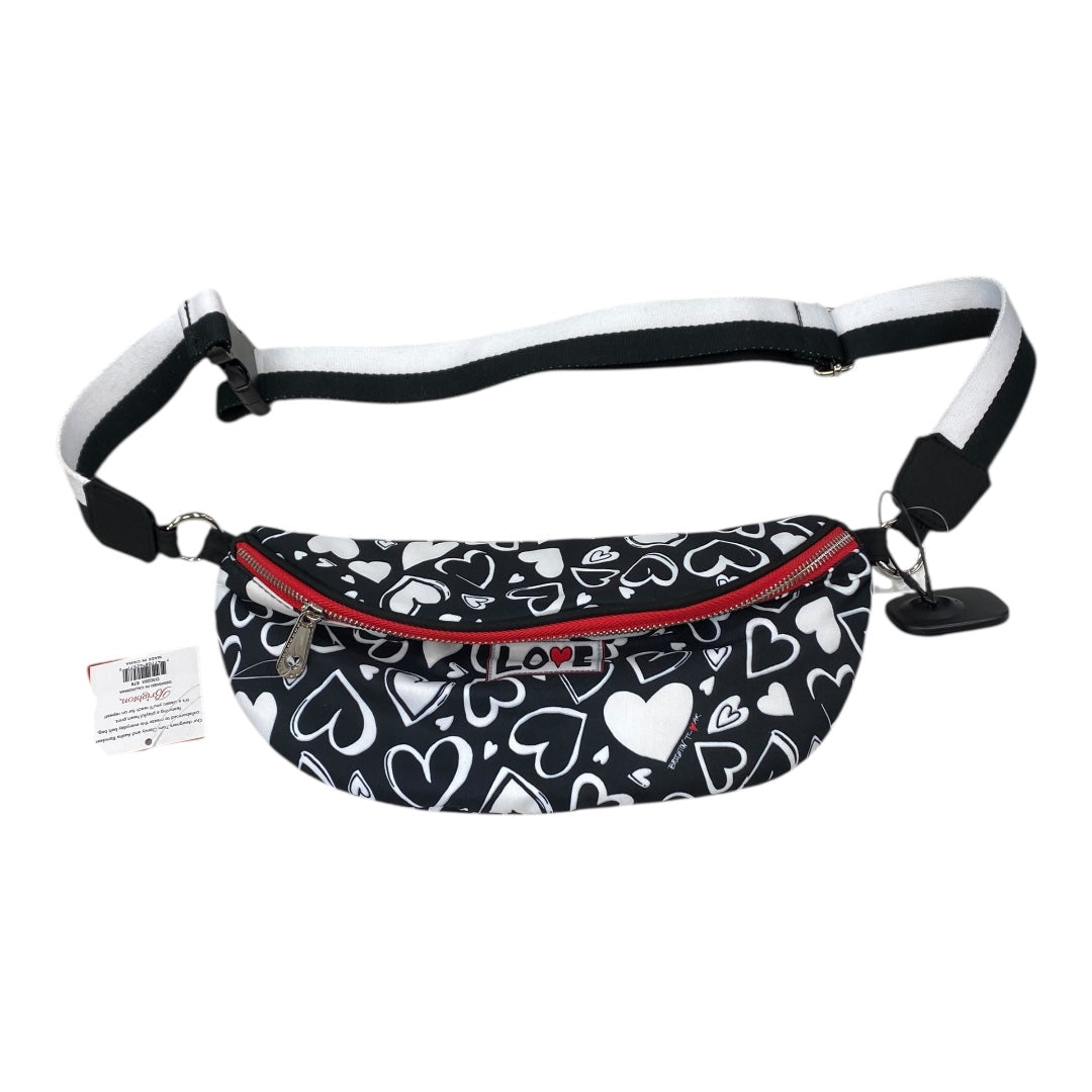 Belt Bag Designer By Brighton In Black & White, Size:Medium