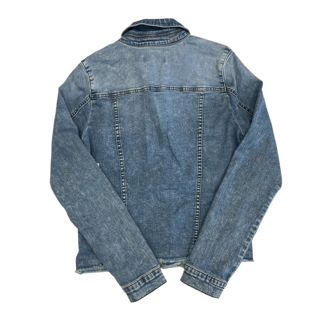 Jacket Denim By Kut In Blue Denim, Size:M