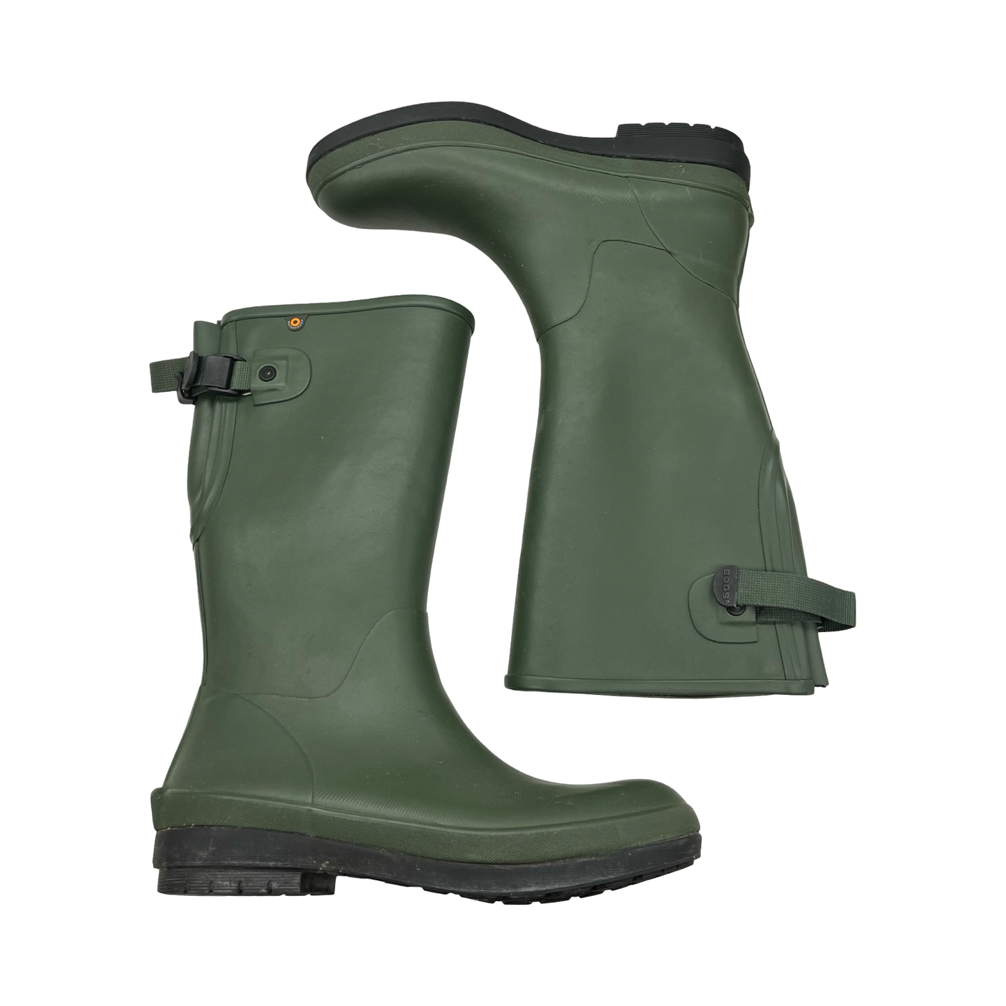 Boots Rain By Bogs In Green, Size:9