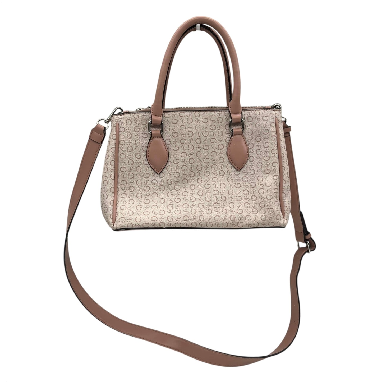 Crossbody By Guess In Pink, Size:Medium