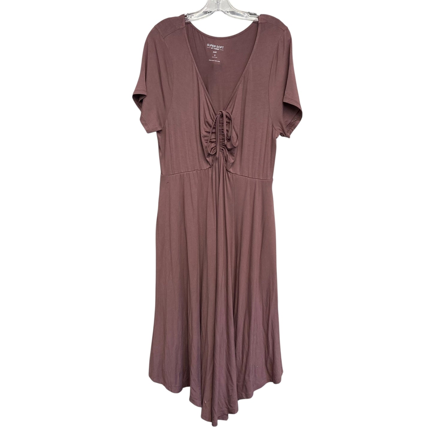 Dress Casual Midi By Torrid In Purple, Size:2X