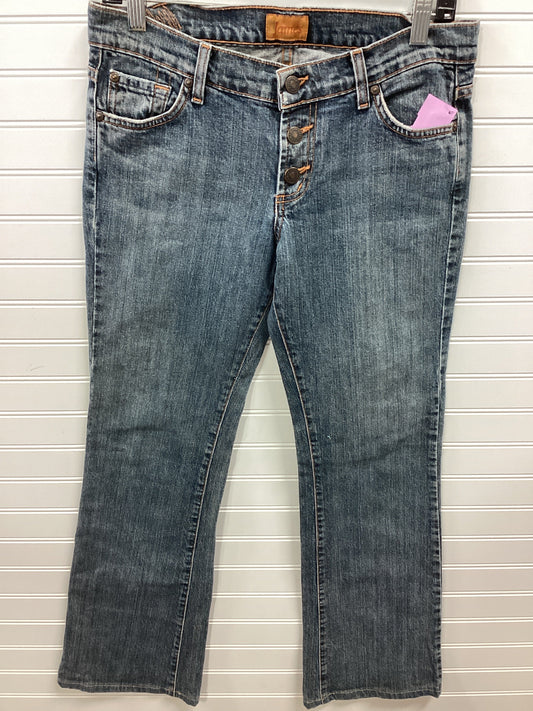 Jeans Straight By James In Blue Denim, Size:6