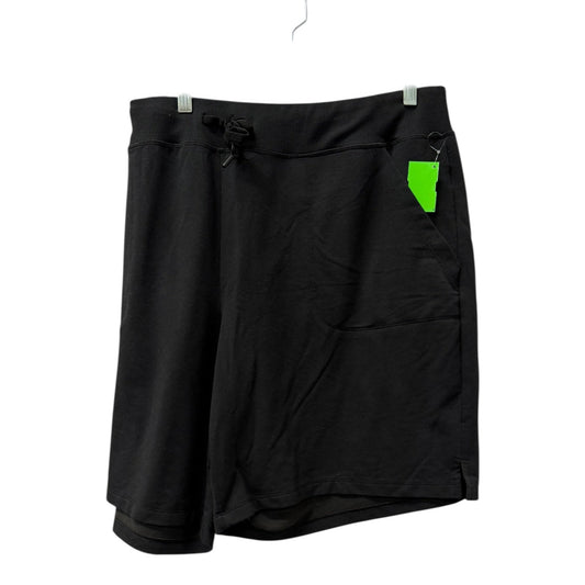 Athletic Shorts By Athletic Works In Black, Size:2X