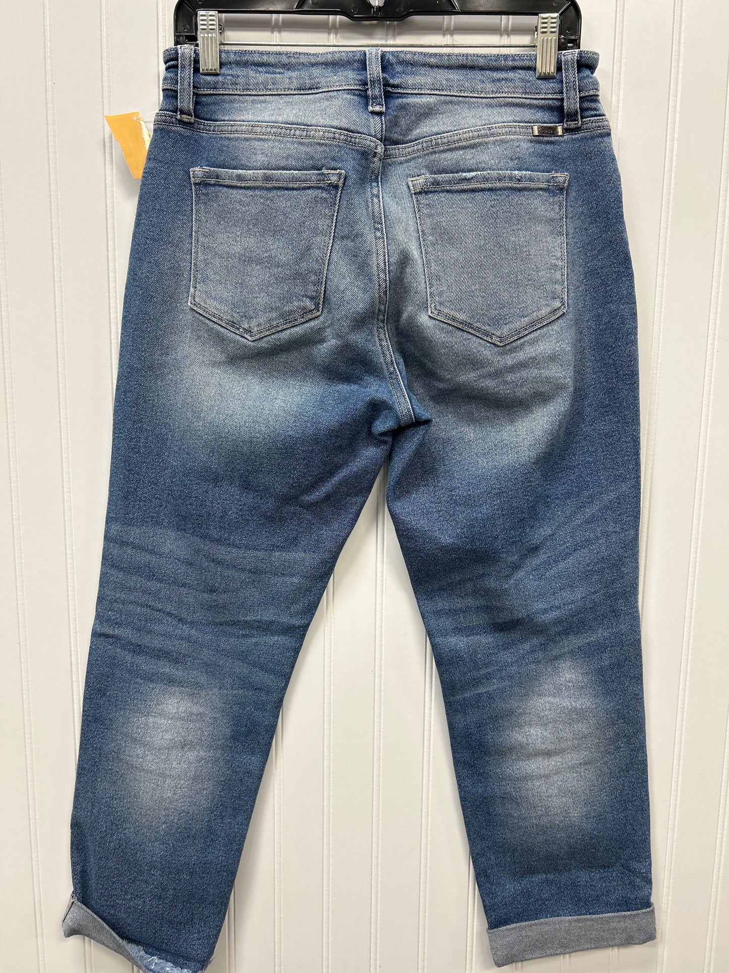 Jeans Straight By Kancan In Blue Denim, Size:4