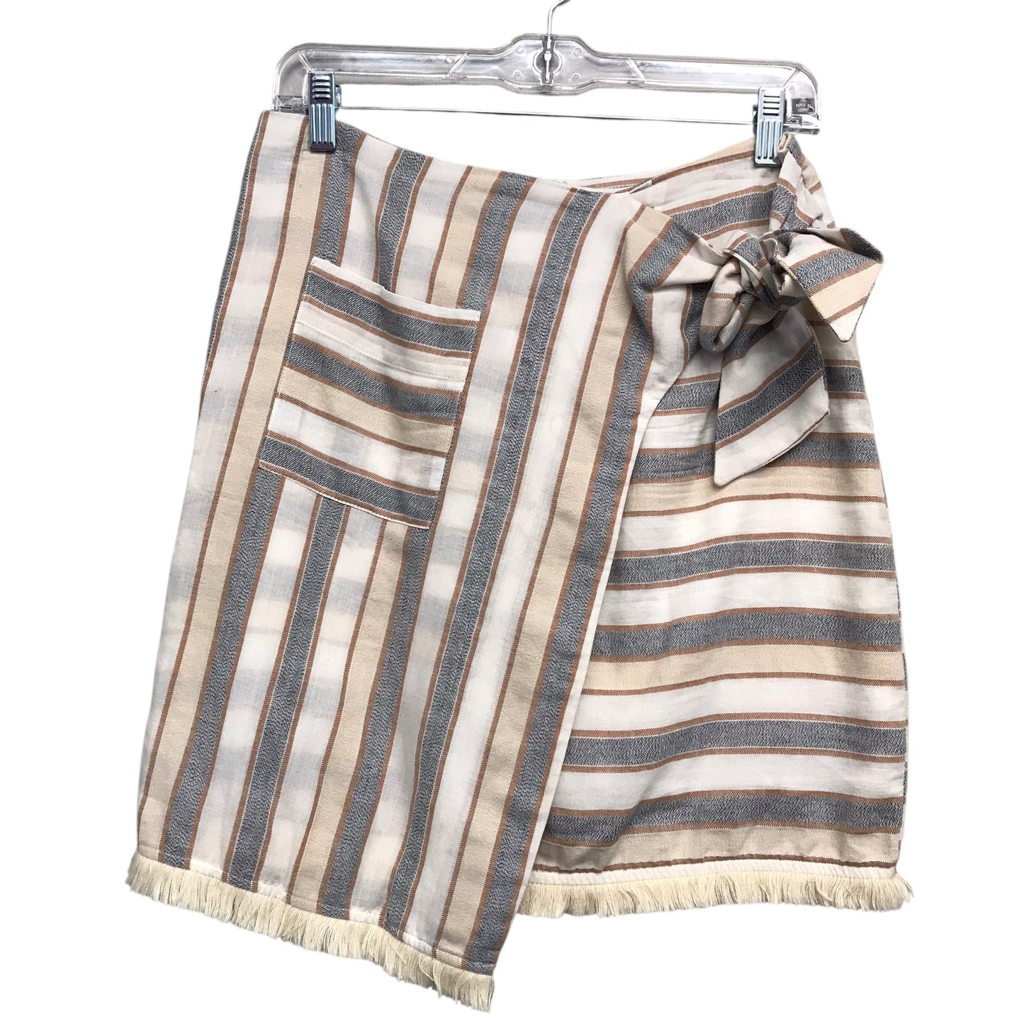 Skirt Mini & Short By Mystree In Blue & Brown, Size:S