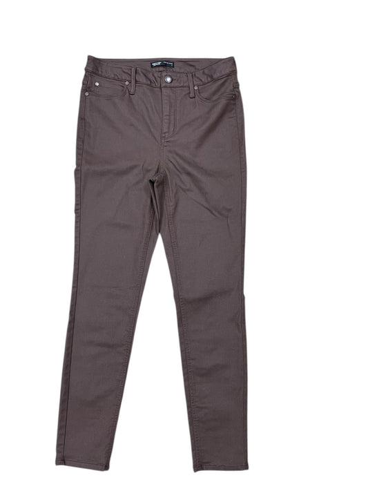 Jeans Skinny By Simply Vera In Brown, Size:6