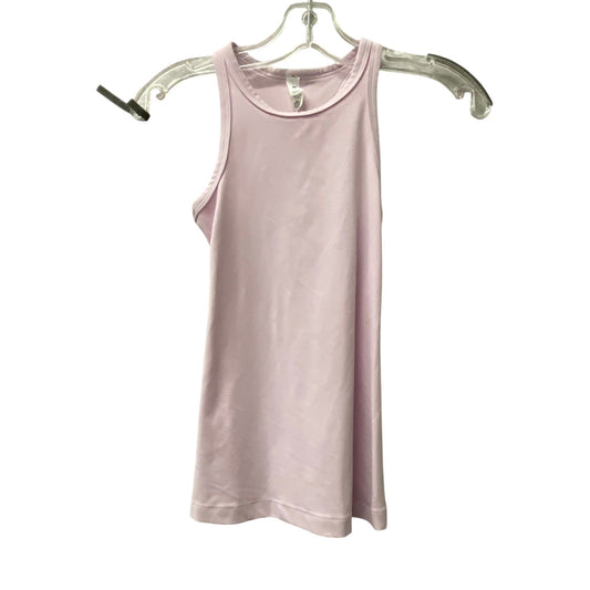 Athletic Tank Top By Lululemon In Purple, Size:Xs